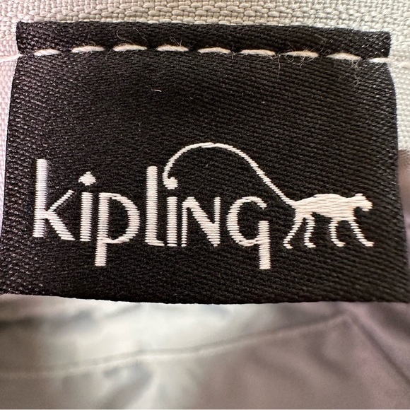 Kipling Crossbody Bag Teal Color Water-Repellent Nylon - Picture 11 of 14